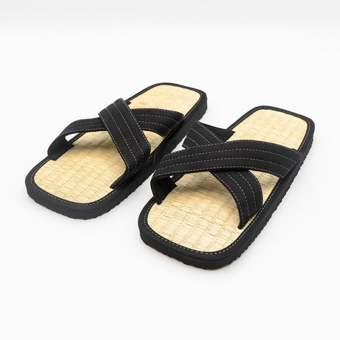 35702 RICE-STRAW X ZORI SANDALS