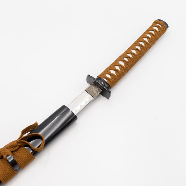 42779760 Stainless Steel Katana. Black-Brown | Fuji Mae New Zealand
