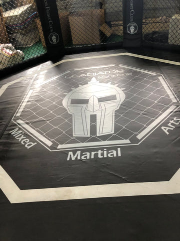 Competition Spec MMA Cage - GYM LOGO INCLUDED
