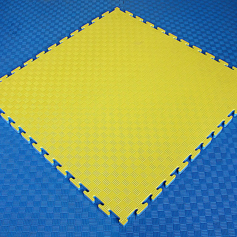 30710_7 Puzzle Gym Mats "5'Stripe"(GST INCL) - 1m x 1m x 4cm