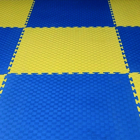 30710_7 Puzzle Gym Mats "5'Stripe"(GST INCL) - 1m x 1m x 4cm