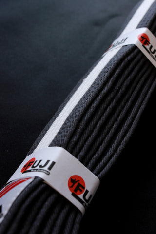 BJJ Junior Belts - White Stripe