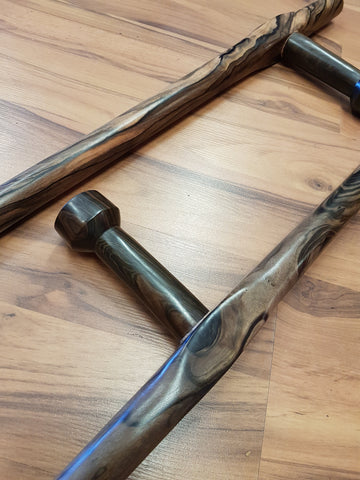 40304  TONFA Okinawa Nightstick 61cm Made of Ironwood