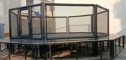 Competition Spec MMA Cage - GYM LOGO INCLUDED