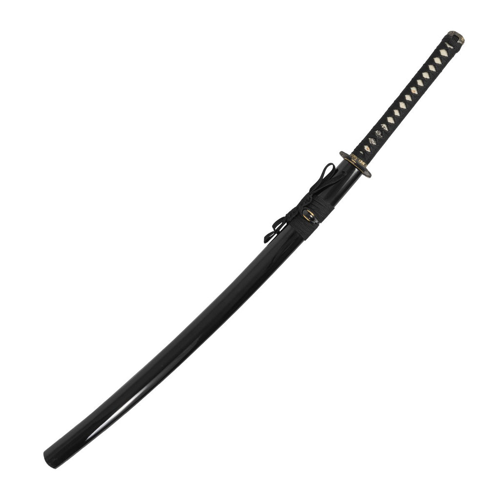 CARBON STEEL KATANA. BLACK