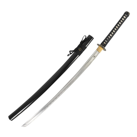 CARBON STEEL KATANA. BLACK