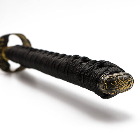 CARBON STEEL KATANA. BLACK