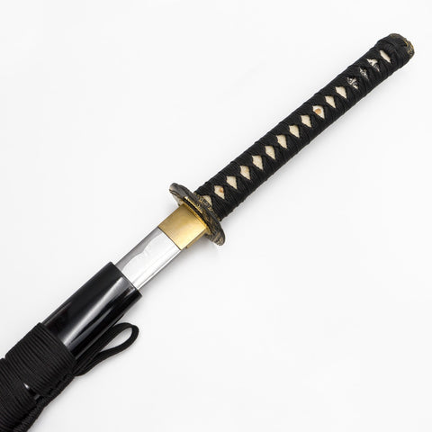 CARBON STEEL KATANA. BLACK