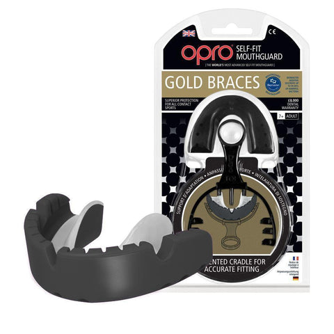 F34421     ~ OPRO ORTHO GOLD M/GUARD BRACES