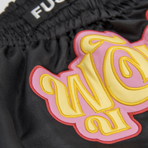 1143179 PROWEAR THAI SHORTS BLACK/PINK
