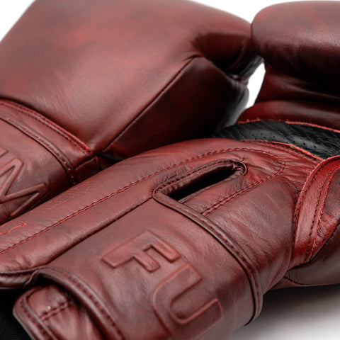 213619 RADIKAL BLOODY MARY LEATHER GEL BOXING GLOVES QS