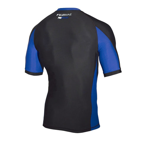 11914 MMA RASHGUARD. PROWEAR. BLUE/BLACK