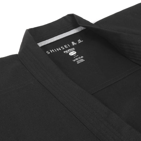100417 SHINSEI KARATE GI - BLACK