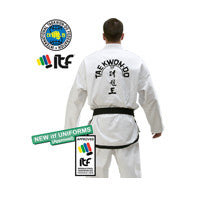 10230 Euro Pro Black Belt Dobok