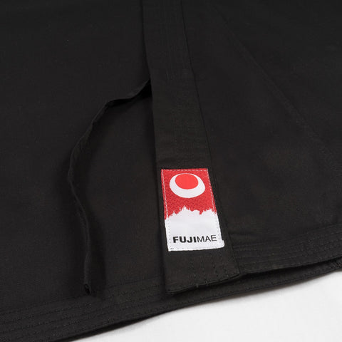 100107 Black Training Karate Gi