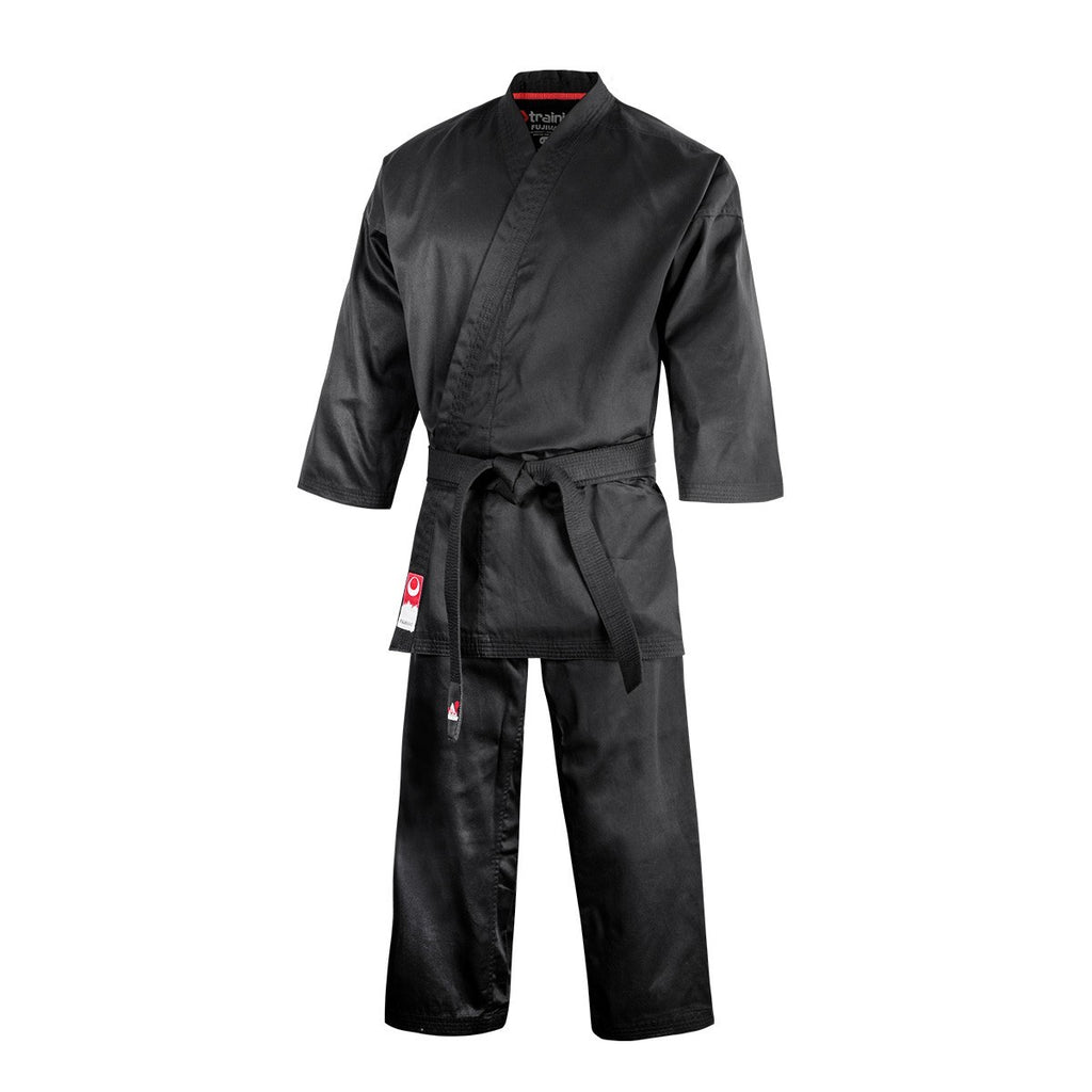 100107 Black Training Karate Gi