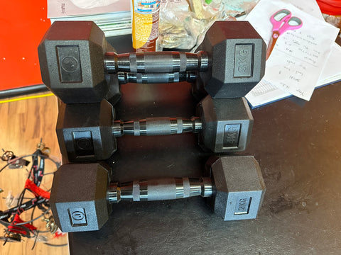 Hex Dumbbells (Pair)