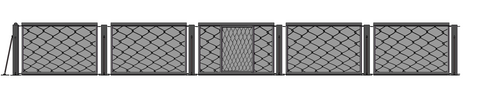MMA CAGE WALLS  1.9m x1.9
