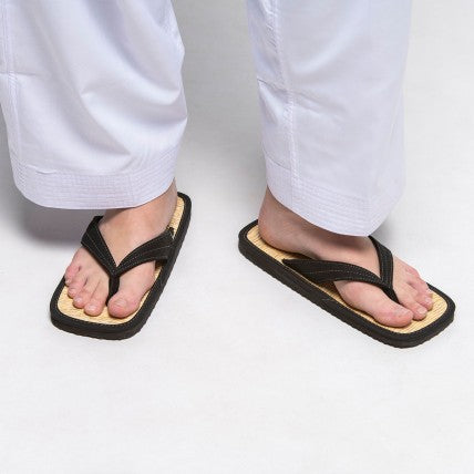 35703 RICE-STRAW Y ZORI SANDALS