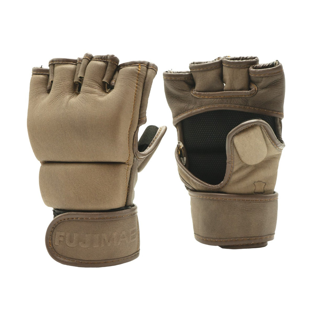FUJIMAE Vintage Leather MMA Gloves QS