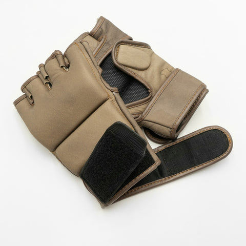 FUJIMAE Vintage Leather MMA Gloves QS