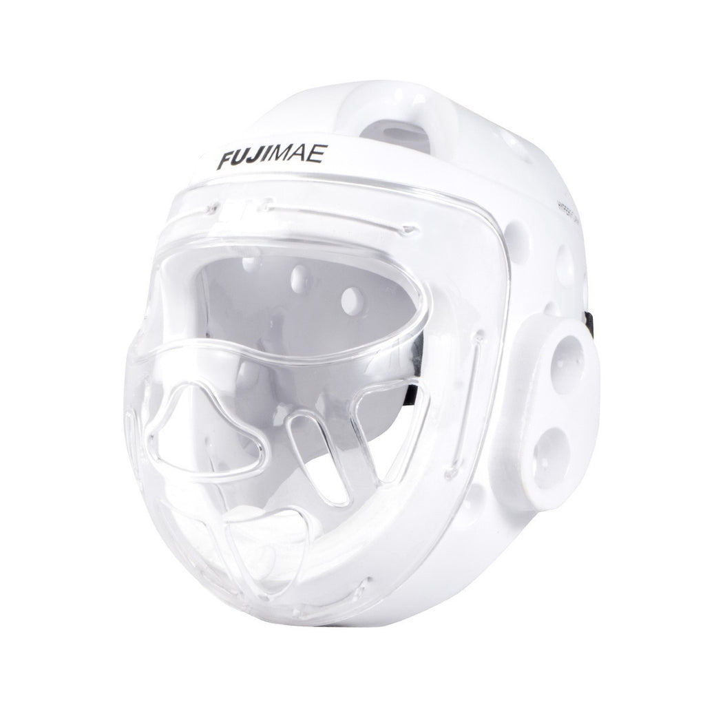21626 Head guard with transparent face mask