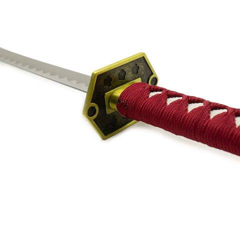 42789790 Stainless Steel Katana. Black-Maroon