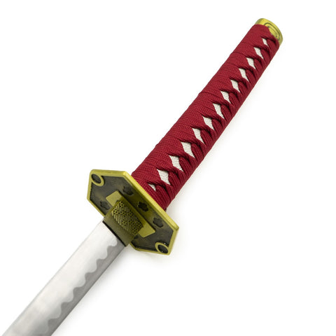 42789790 Stainless Steel Katana. Black-Maroon