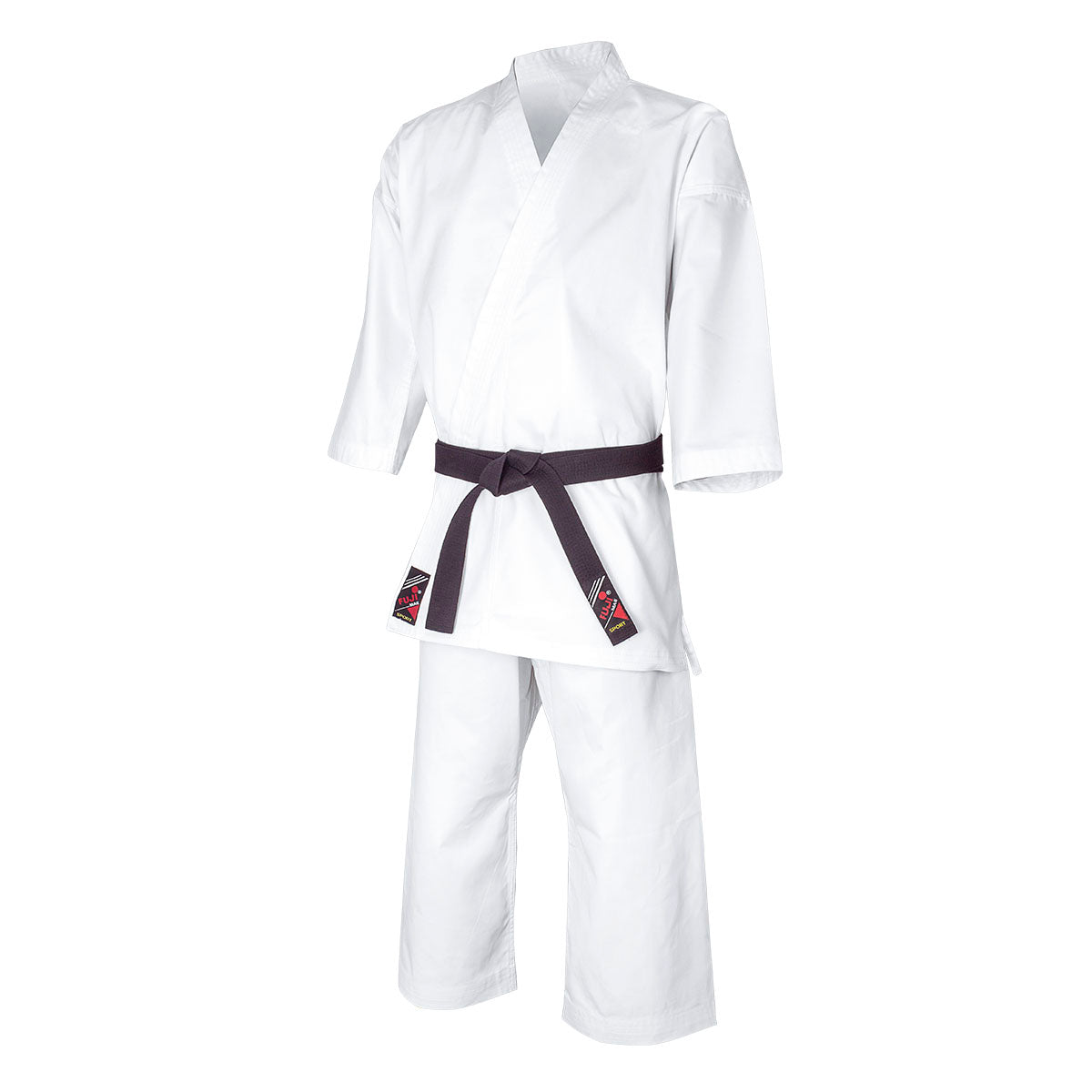 10100 Karate Uniform White 7oz Fuji