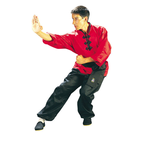 10640 Kung Fu Uniform Red/Black