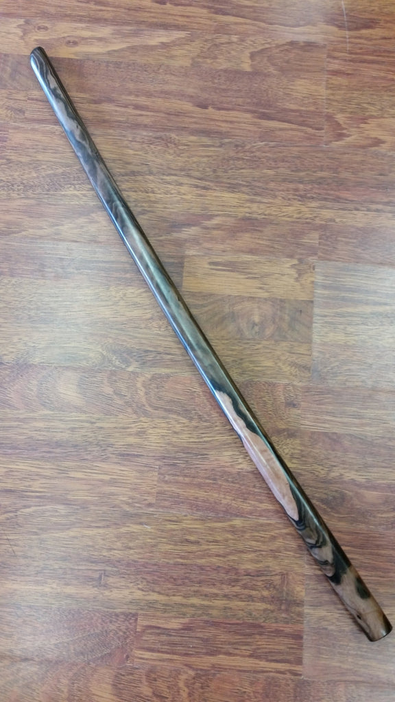 40181 Bokken with Rounded Tip Made of Kamagong Wood