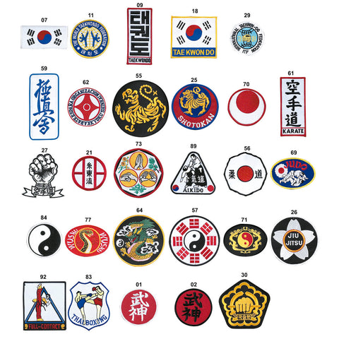 33200 Embroidered Shields - All Styles