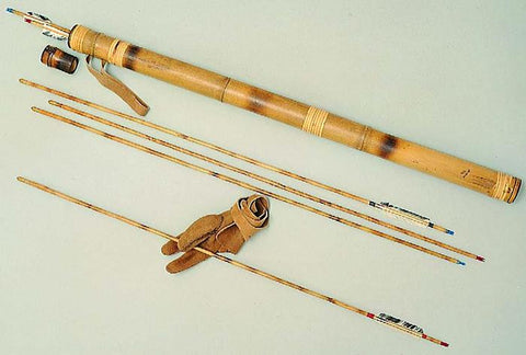 Kyudo Quiver, Made Of Bamboo