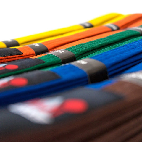 1501512 BBELT Two Tone Belts - Orange/Green