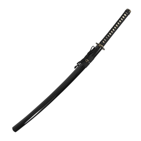 CARBON STEEL KATANA. BLACK