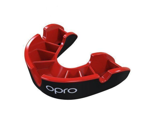 Opro MULTI-ITEM Red/Black F3424      ~ OPRO SILVER MOUTHGUARD JUNIOR New zealand nz vaughan