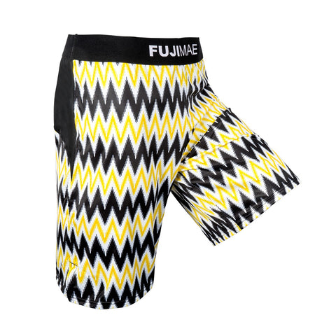 11950722  -PROWEAR LITE MMA SHORTS - Yellow/Black