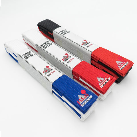 15038 PROWEAR  MASTER BELT - RED/WHITE - RED/BLACK- BLUE/WHITE