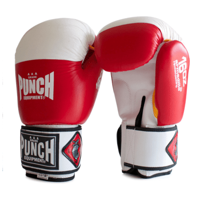 Punch Equipment MULTI-ITEM 902325     ~ ARMADILLO GLOVES RED/WHITE New zealand nz vaughan