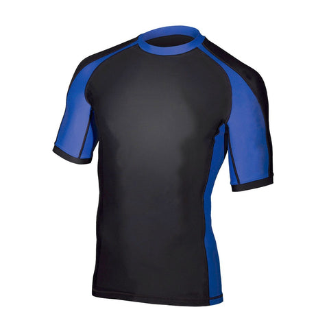 11914 MMA RASHGUARD. PROWEAR. BLUE/BLACK